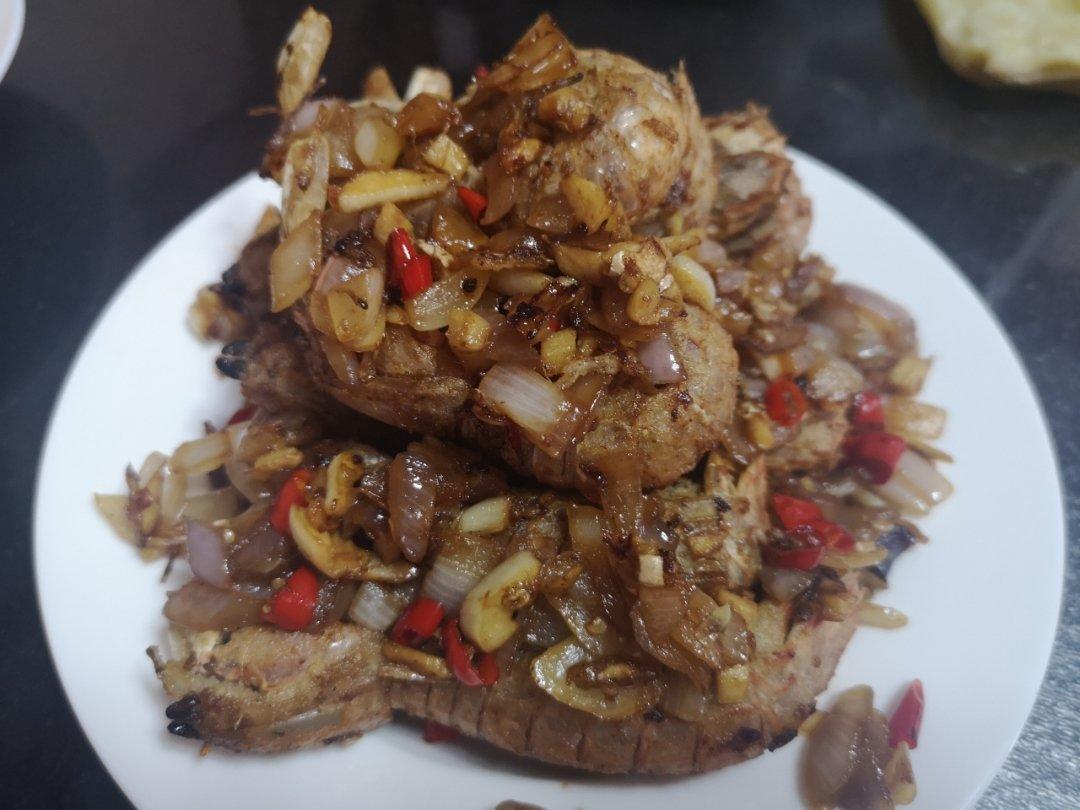 椒盐皮皮虾