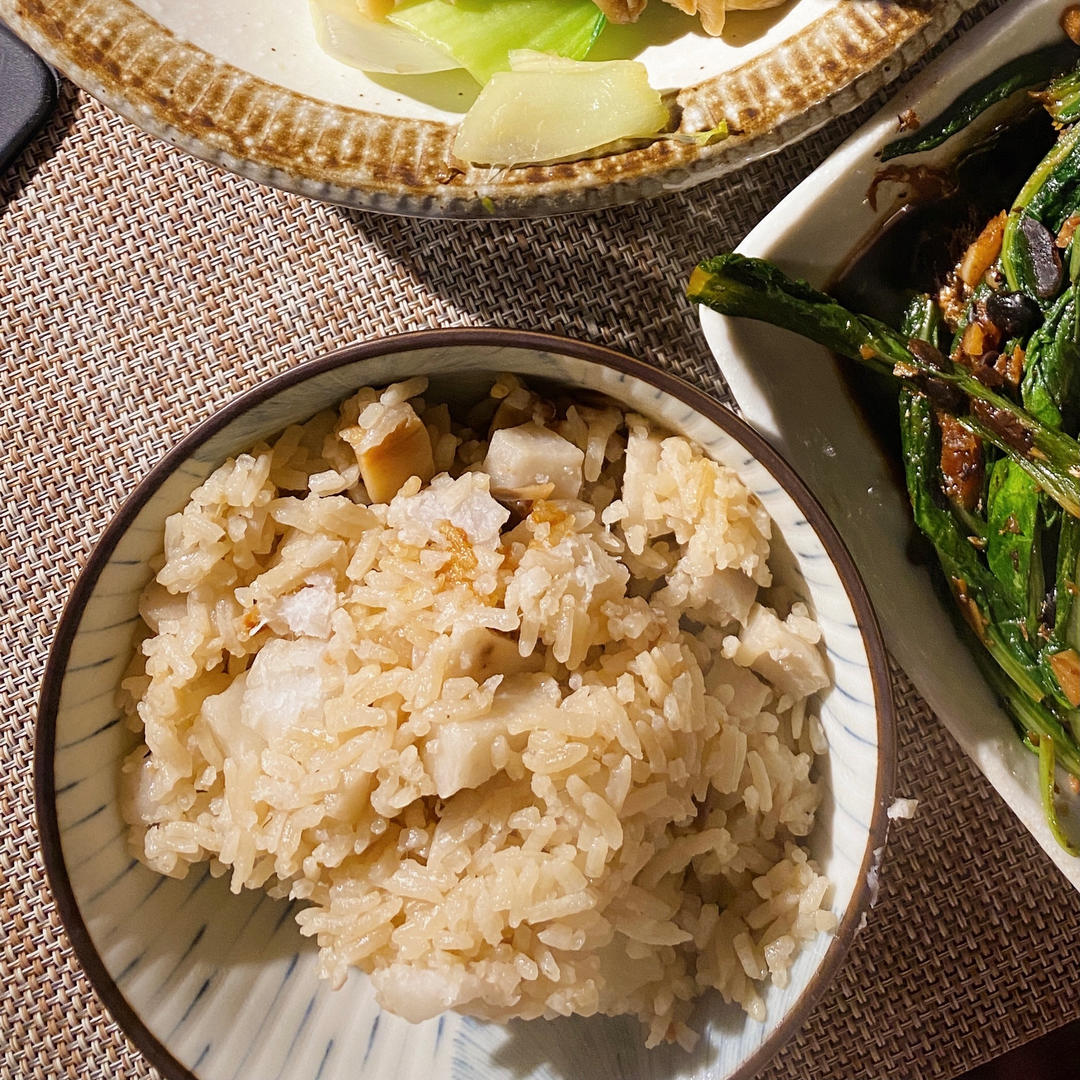 香菇芋头炊饭