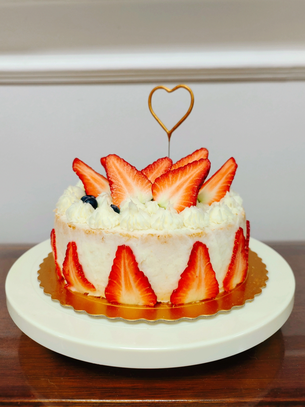 一岁宝宝也能大口吃•草莓山药蛋糕🍓•电饭锅版宝宝周岁生日蛋糕