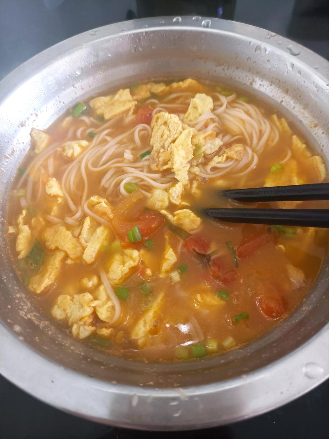汤都要喝光的西红柿鸡蛋面