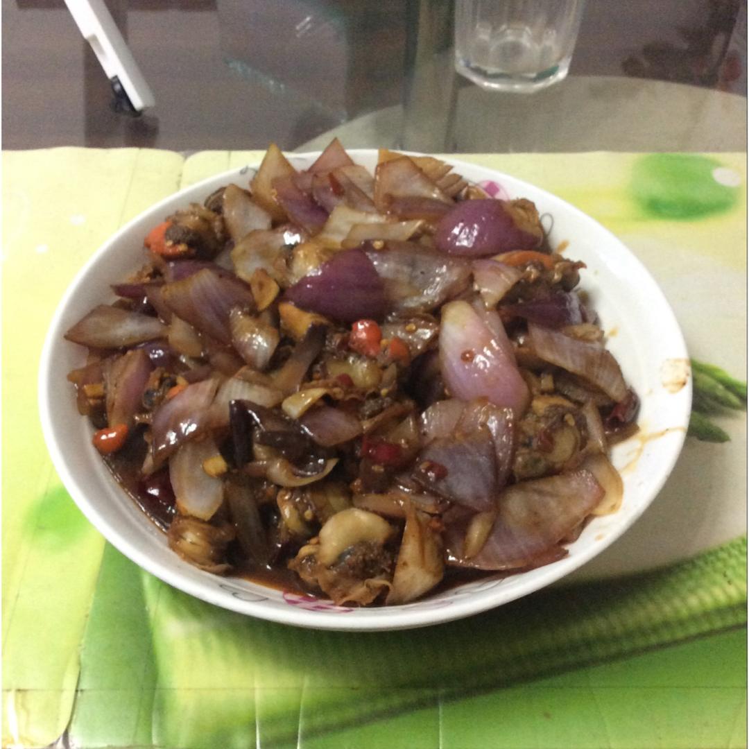 香炒裙边贝