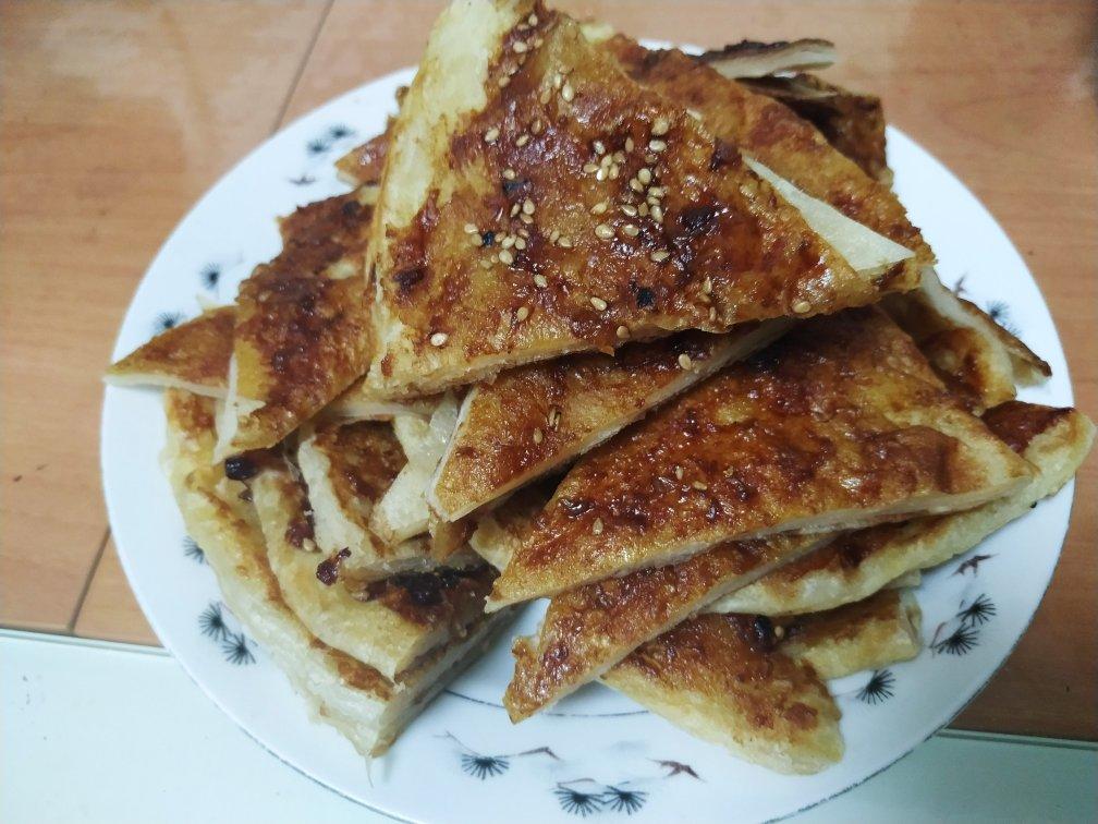 酥的掉渣的酱香饼，老公说都可以开店啦