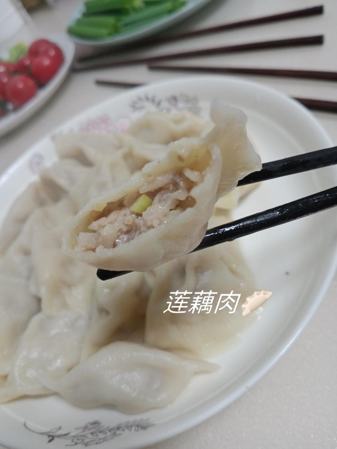 白莲藕猪肉饺子馅