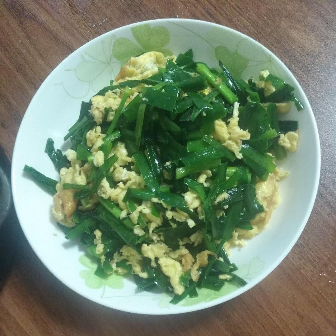 韭菜炒鸡蛋