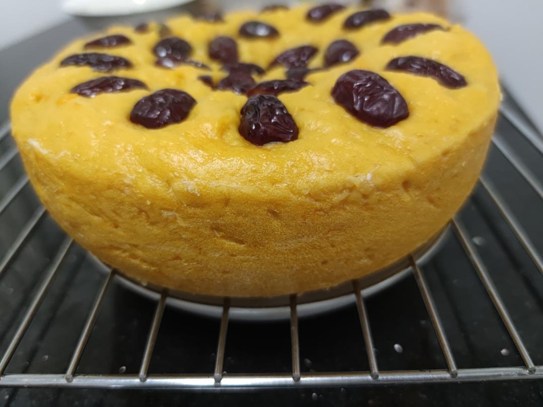 松软香甜简单易做的南瓜发糕的做法