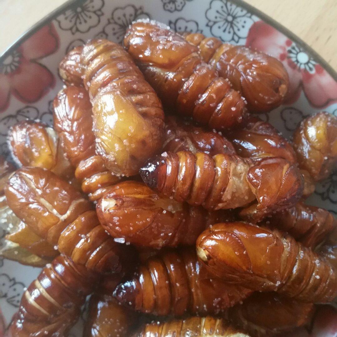 干煸蚕蛹