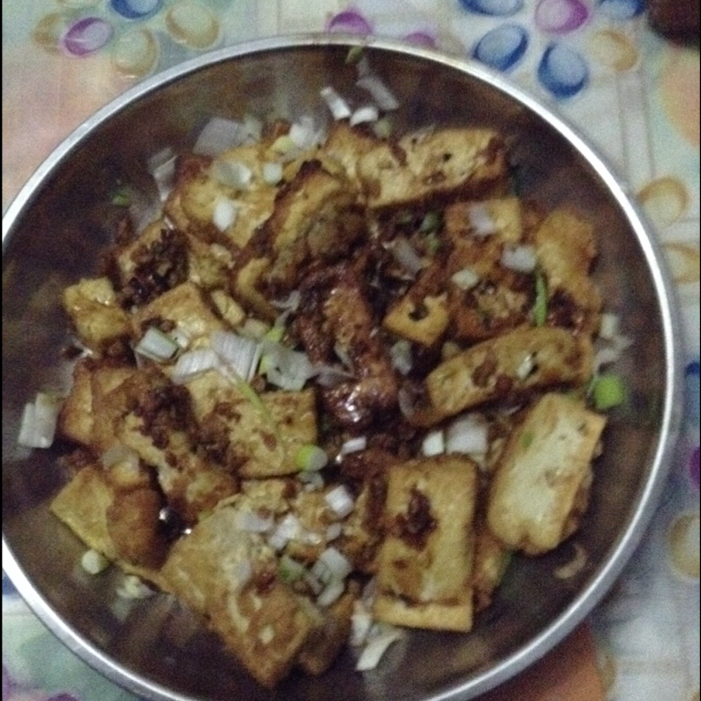 香煎豆腐