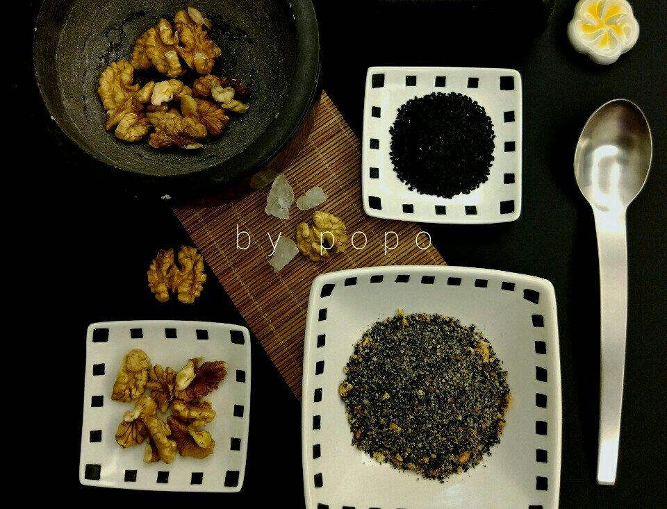 芝麻核桃粉的做法