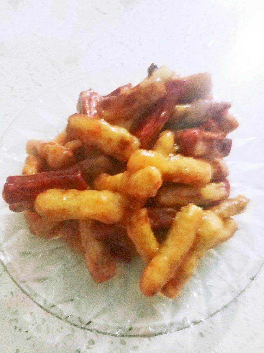 脆皮鱼香茄子 家常鱼香味儿就这么简单