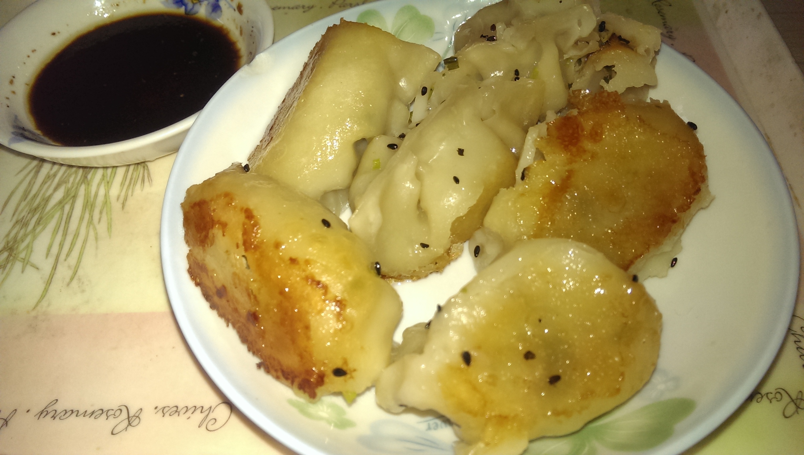 电饭煲煎饺（速冻饺）