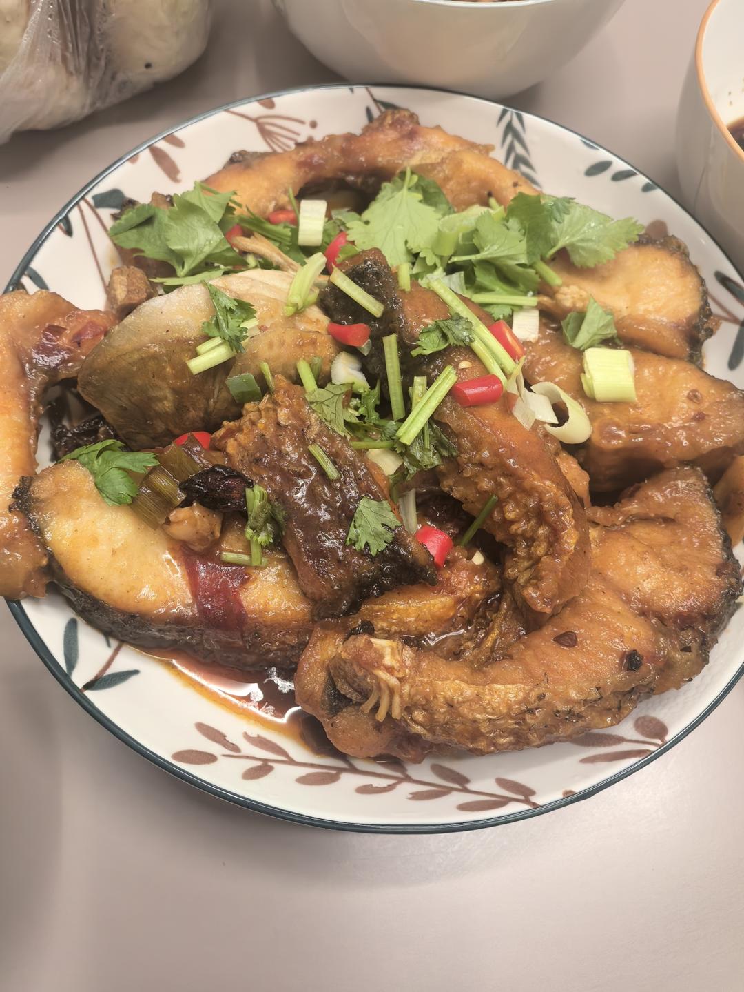 红烧草鱼块