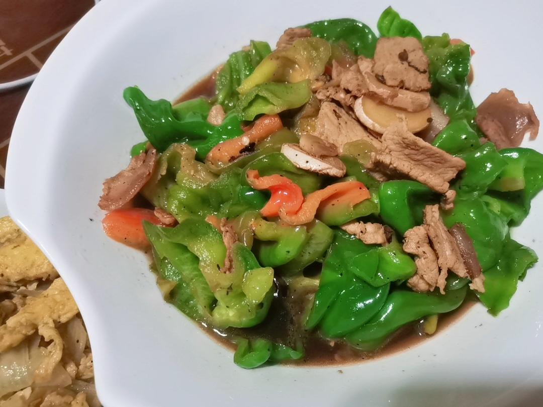 老长沙辣椒炒肉（油汁拌饭能吃两大碗）