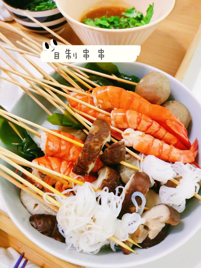 最适合夏天吃的冷锅串串（家庭简易版钵钵鸡）