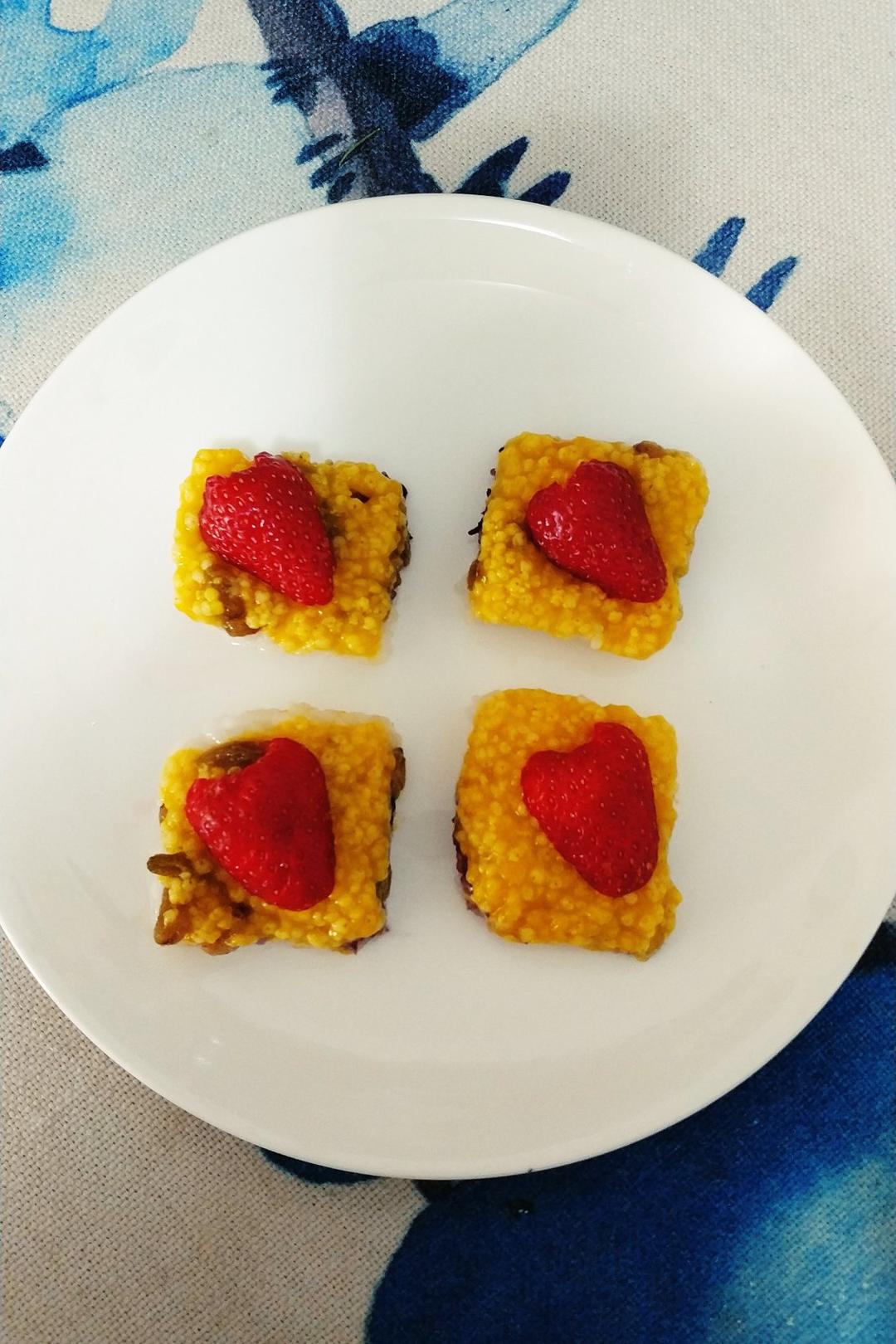 会吃的女人最幸福做的西贝小米凉糕