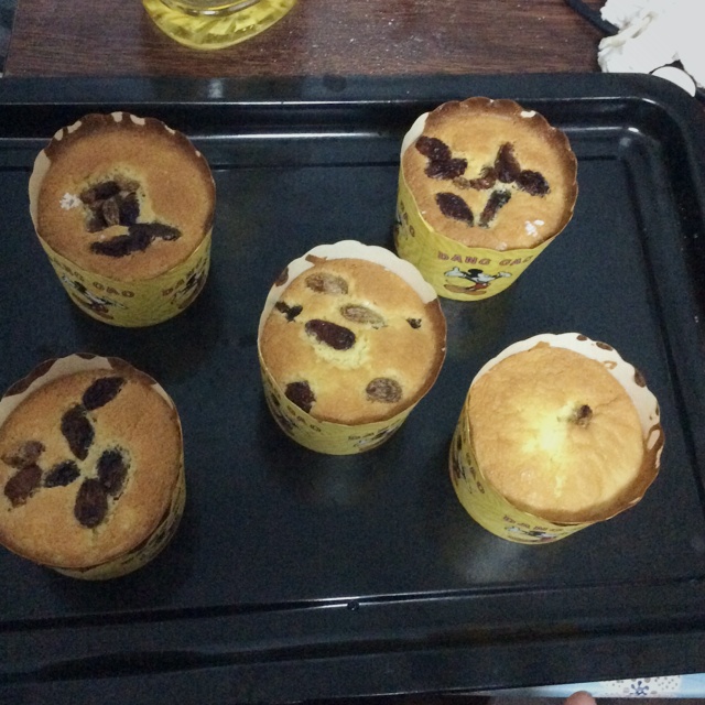 不会回缩的纸杯蛋糕--海氏烤箱定制