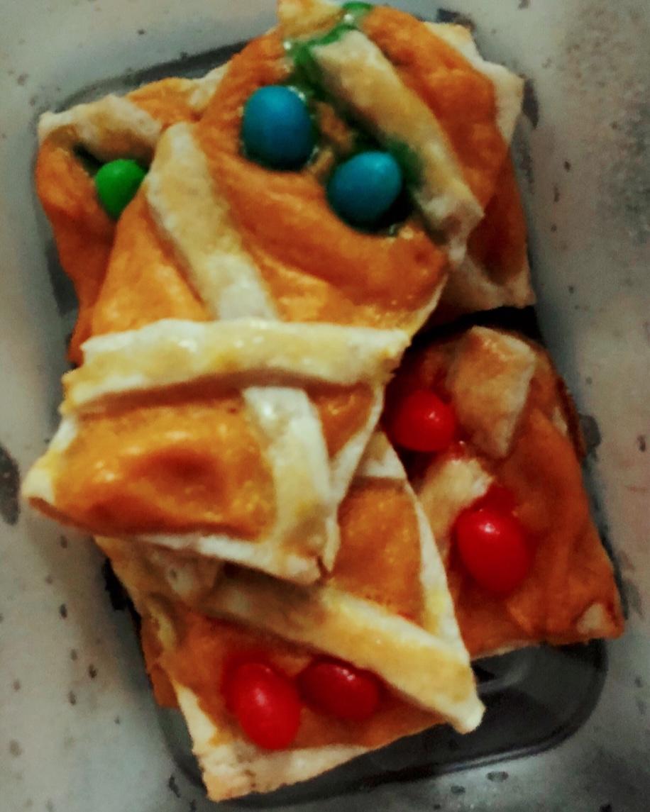 #搞怪木乃伊🎃南瓜派#—万圣节狂欢吧🎉