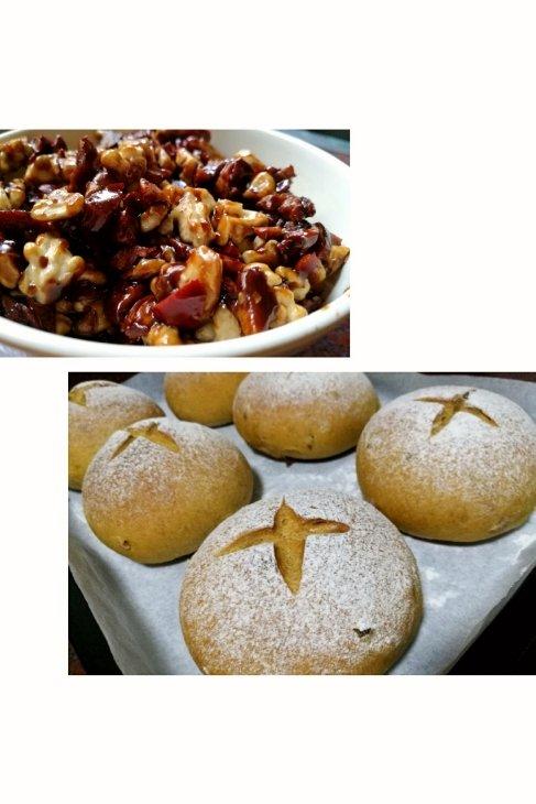 全麦核桃红枣软欧