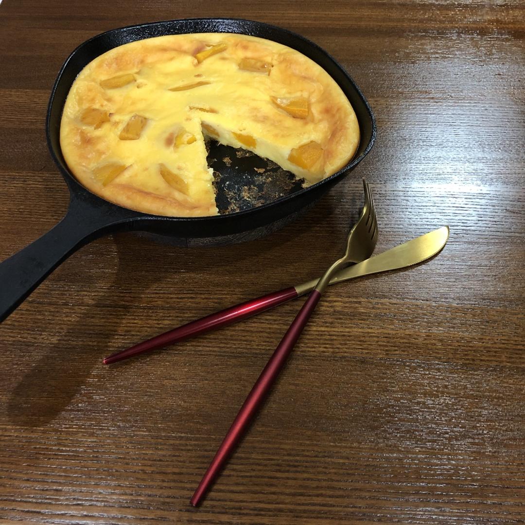 芒果酸奶伪芝士蛋糕