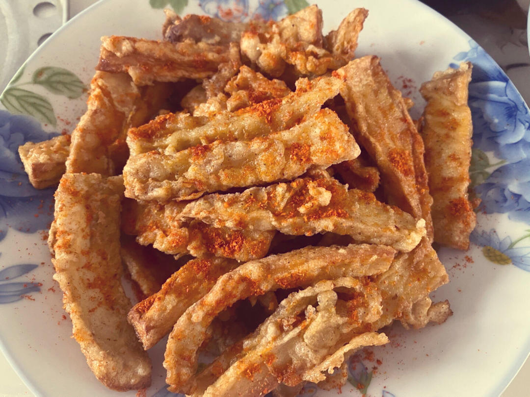 比肉还好吃的✅椒盐杏鲍菇