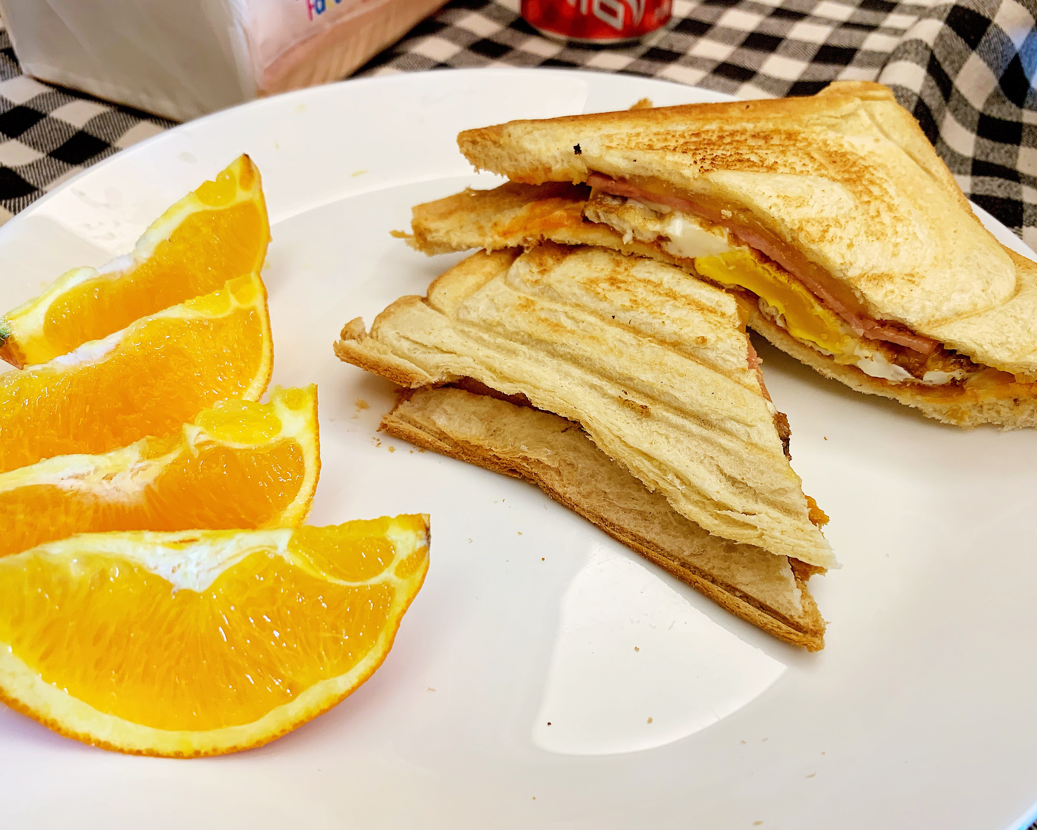 早餐机篇-热压三明治的做法