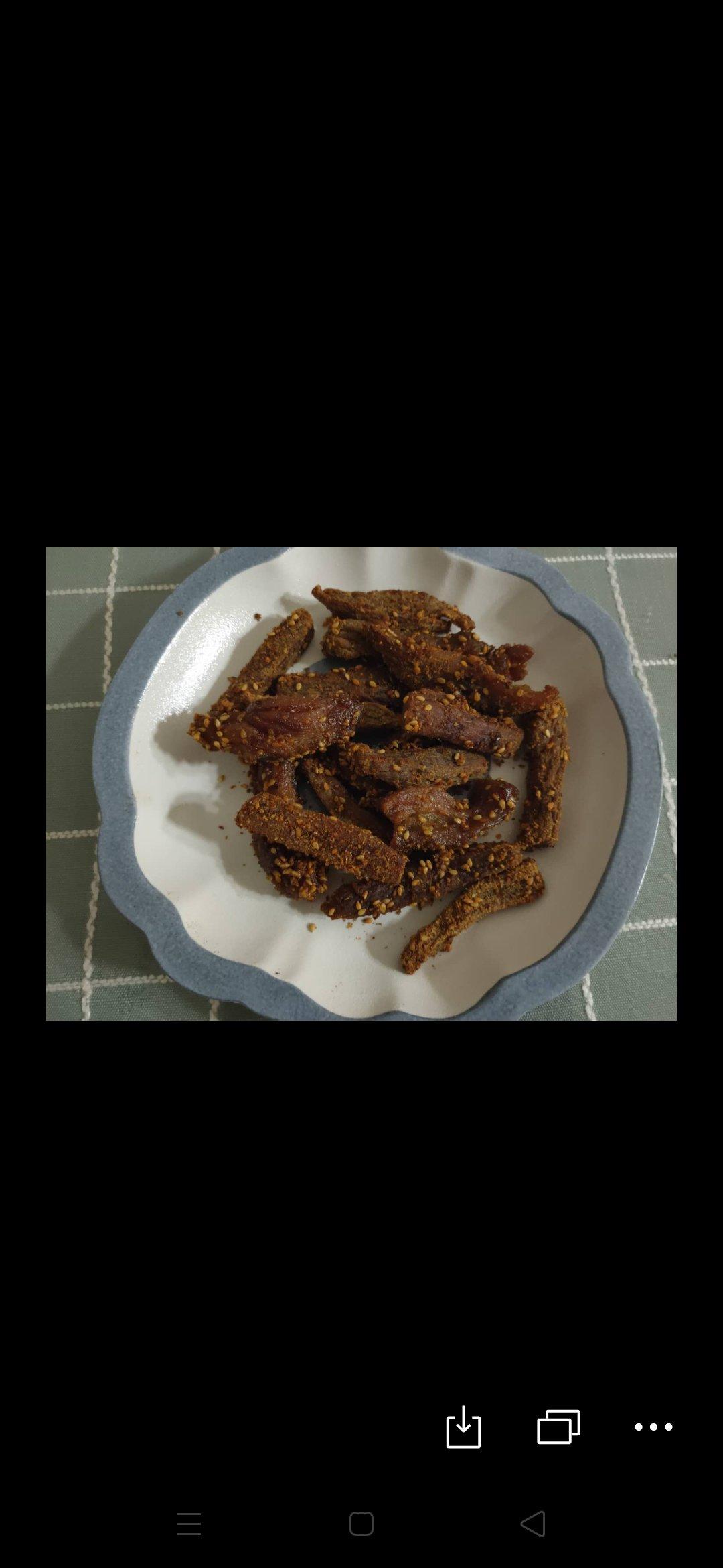 简易烤箱牛肉干