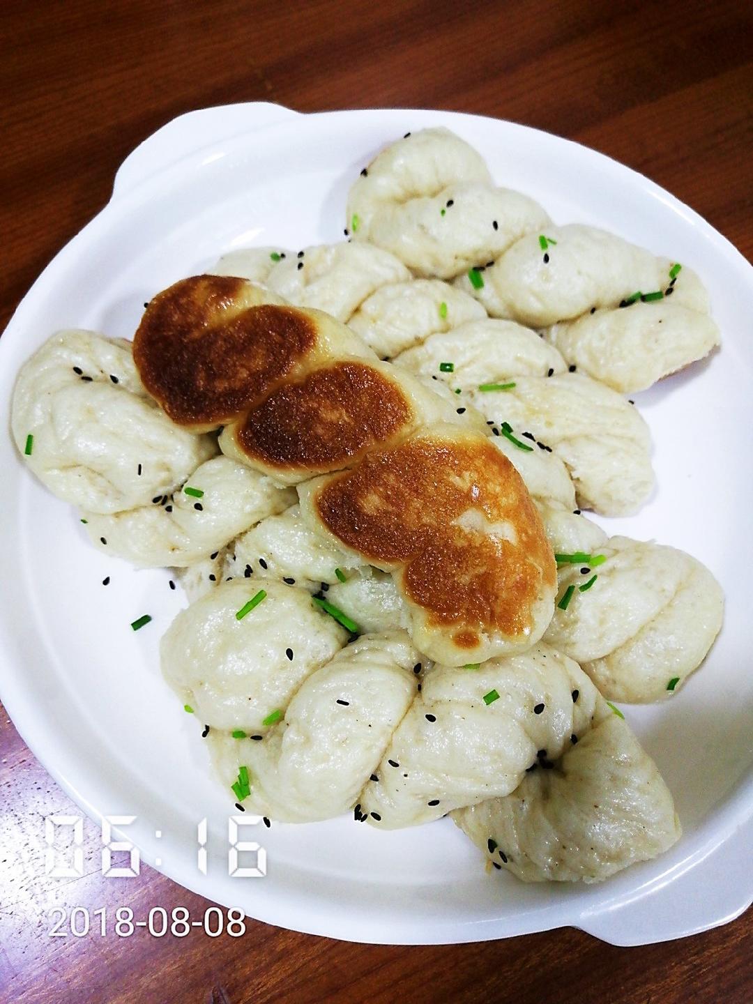 一定要做！—煎卷子【生煎花卷】