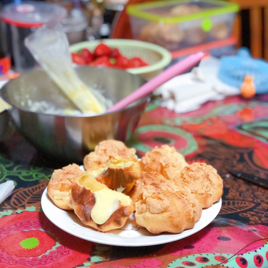 十分美味的酥皮泡芙