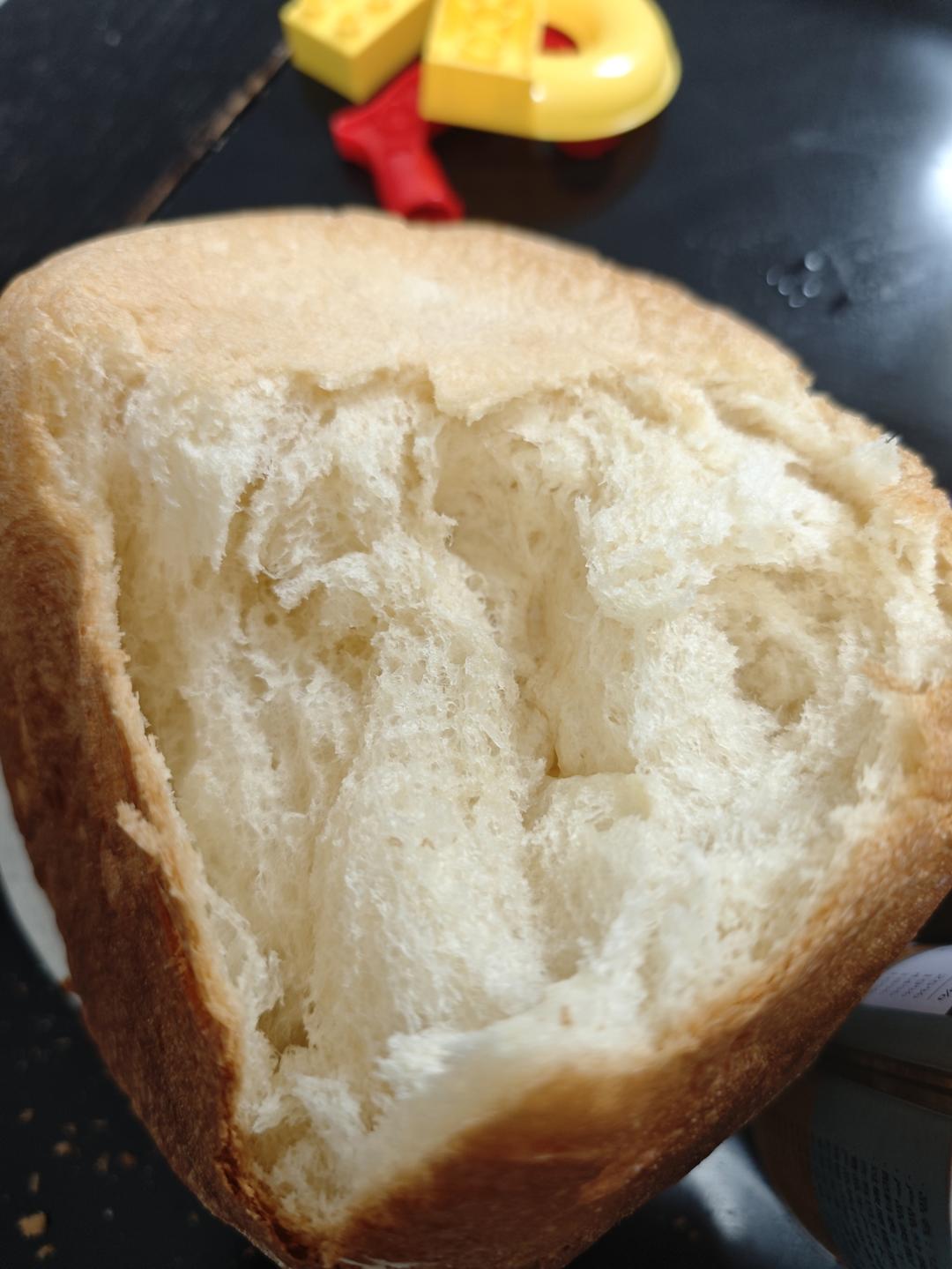 面包机手撕纯奶吐司的做法