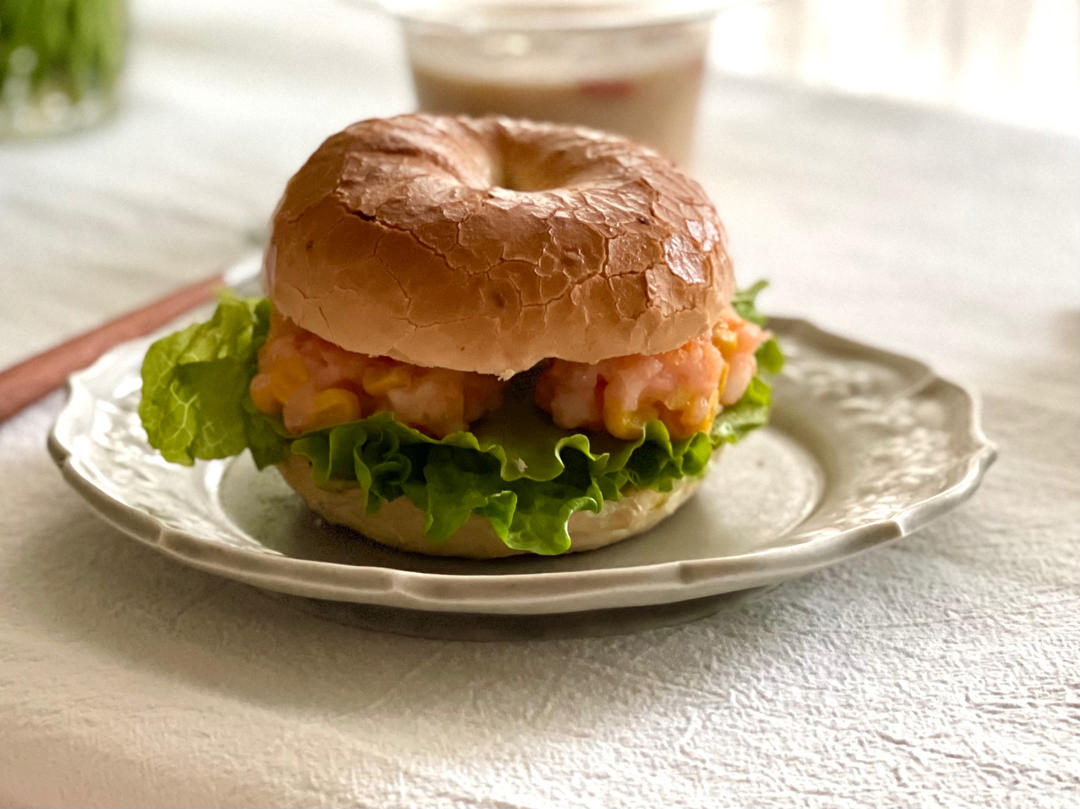 百变贝果三明治