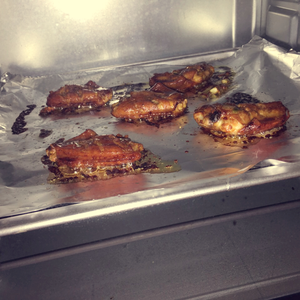 蒜香烤鸡翅