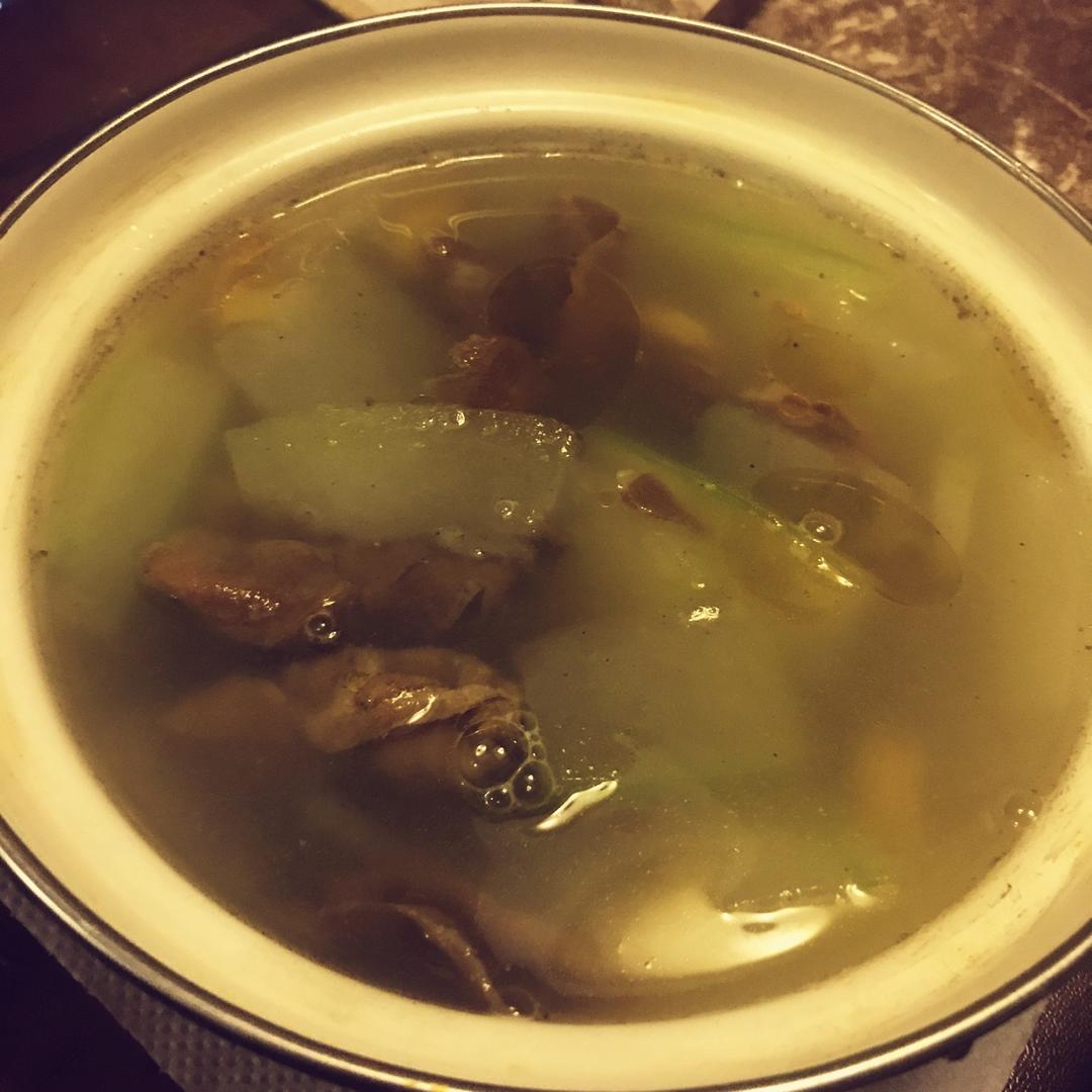 冬瓜羊肉片汤