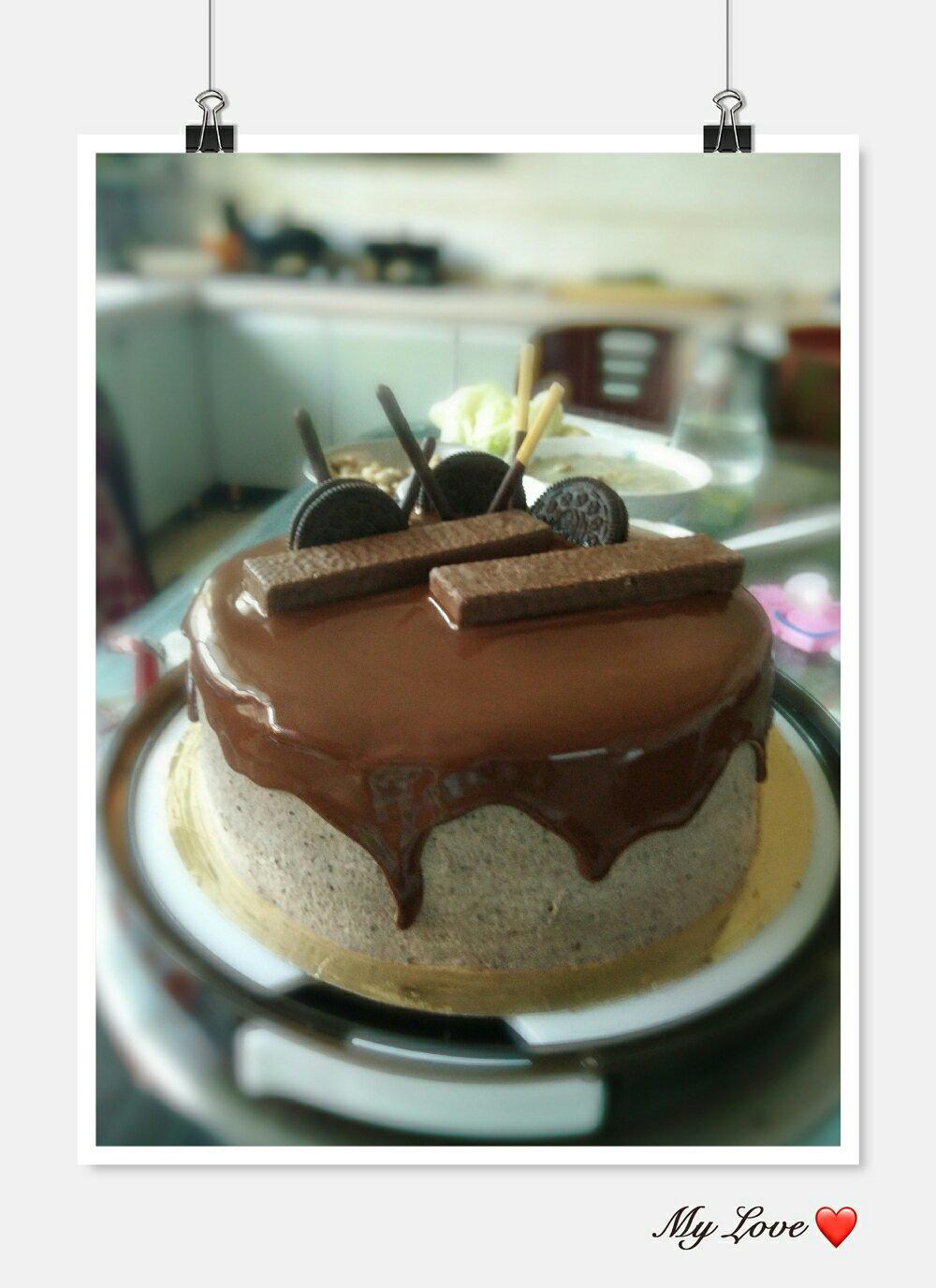 蛋糕淋面之一：甘那许淋面（详细解答淋面太稠的问题）