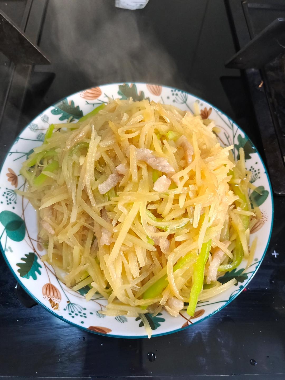土豆丝炒肉肉