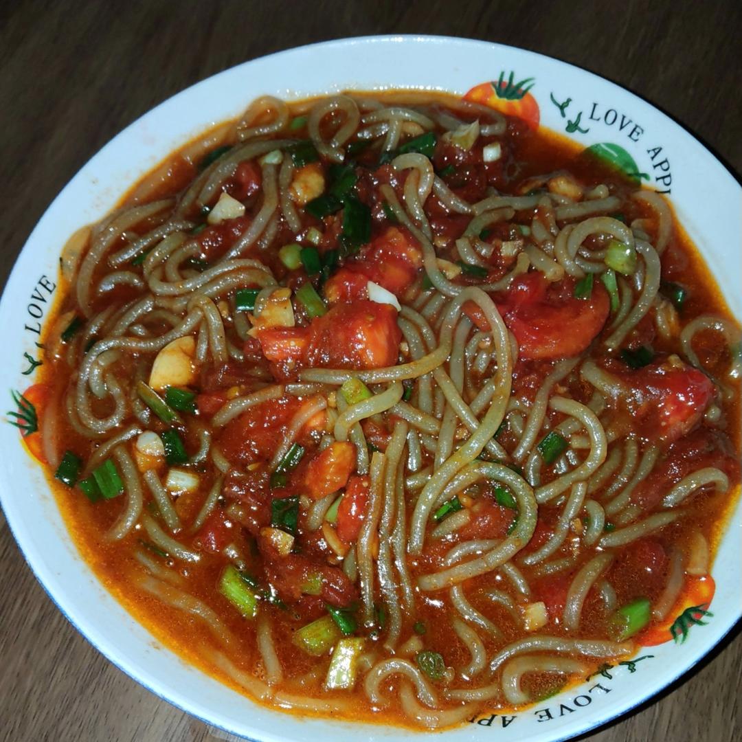 😋西红柿拌粉丝