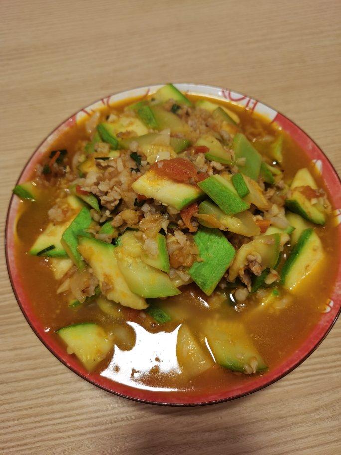 一分钟学会【番茄炒西葫芦】