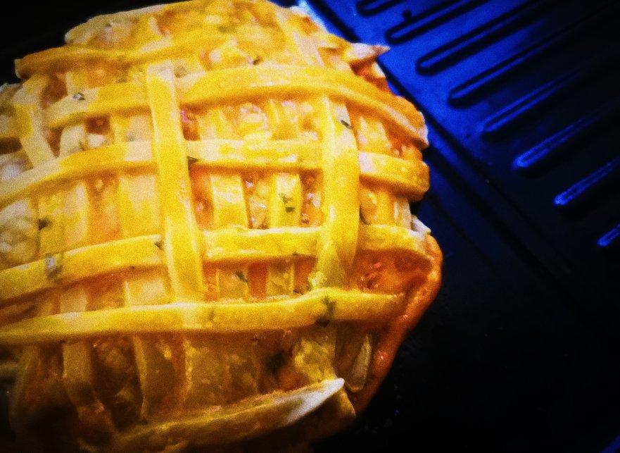 简易快手苹果派