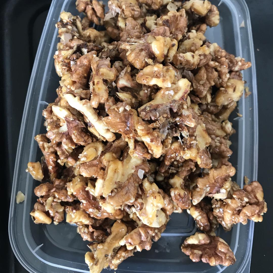 【琥珀核桃仁】冰糖无油不粘手