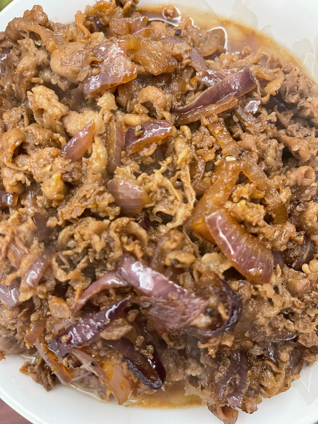 香喷喷的孜然羊肉卷