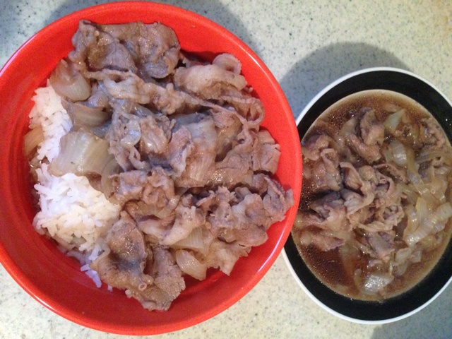 吉野家牛肉饭（牛丼）