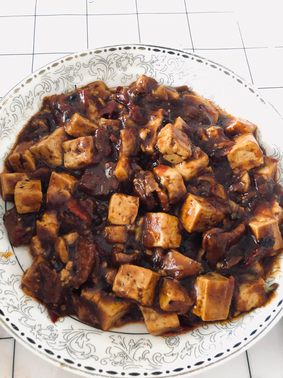 简单易学的下饭菜麻婆豆腐（素版）