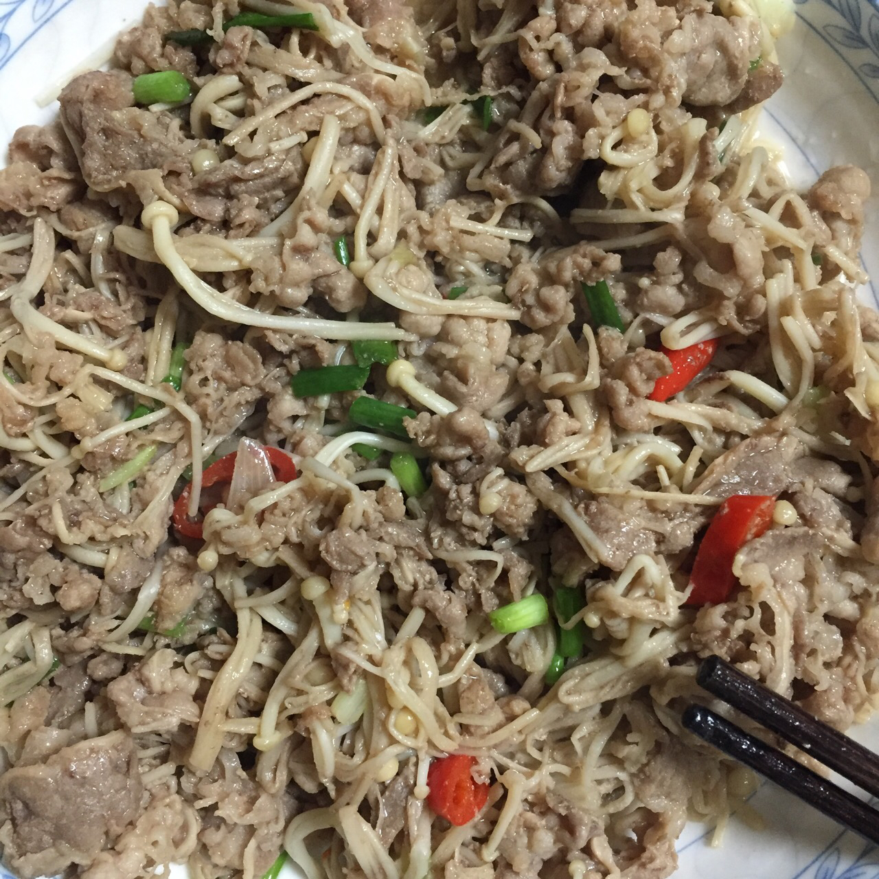 懒人版日式金针菇肥牛