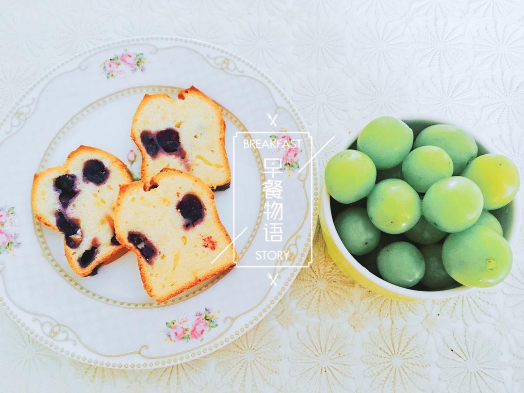 蓝莓乳酪磅蛋糕