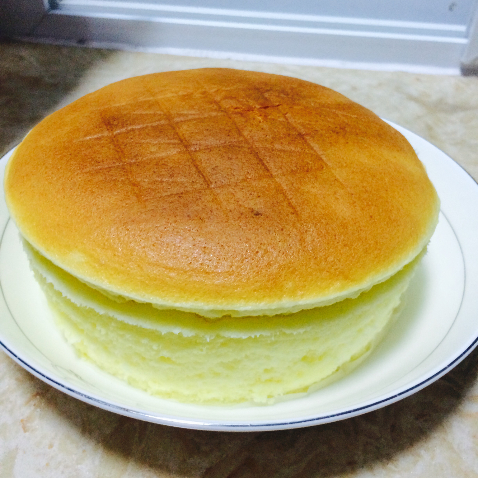 轻乳酪芝士蛋糕6寸#皮黑森林#