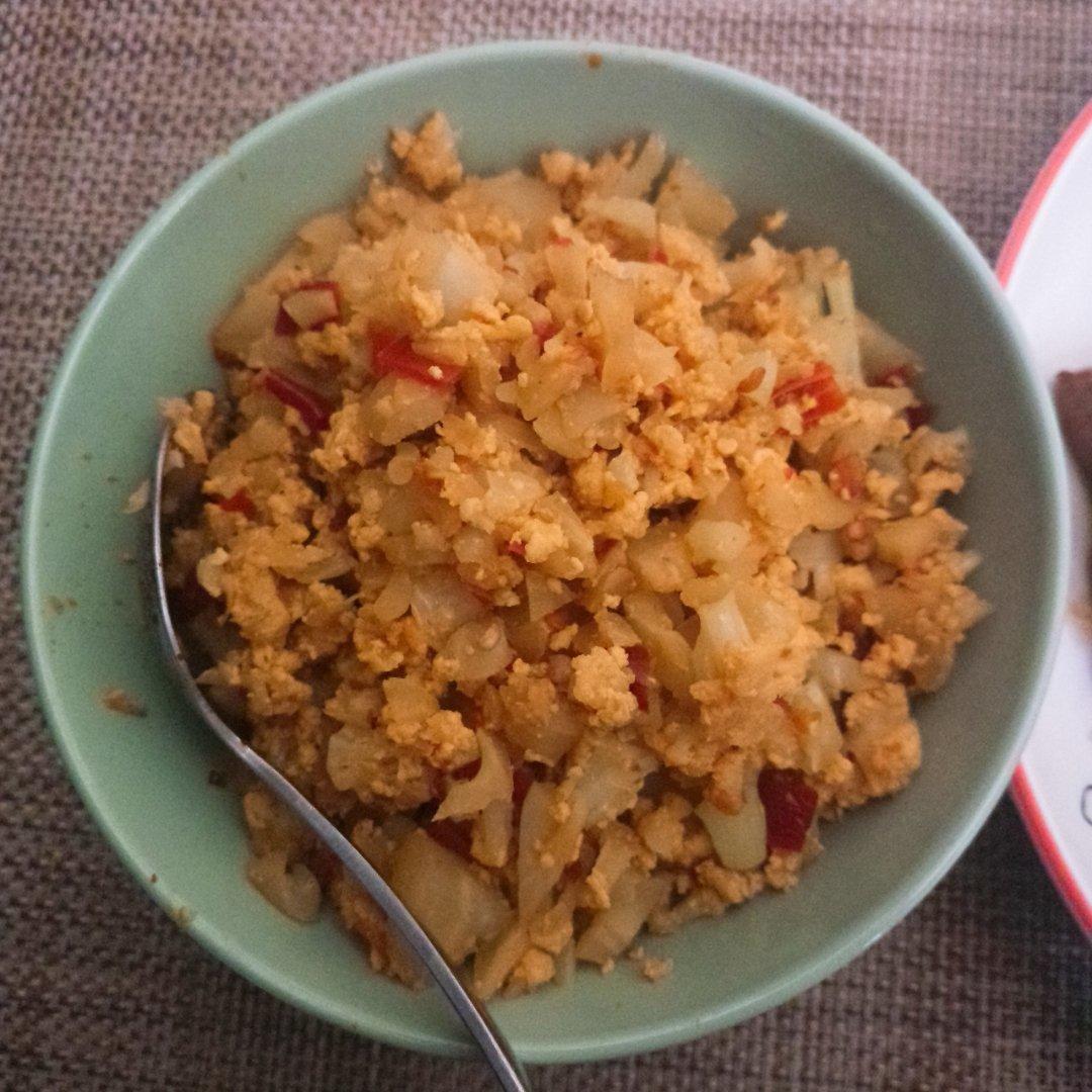 欧阳娜娜同款减脂花菜饭