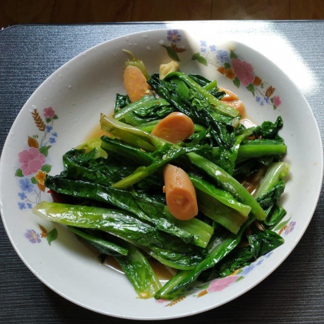 蒜蓉油麦菜（蚝油）