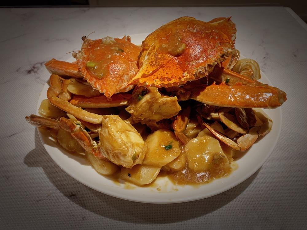 堂妈教你做螃蟹炒年糕