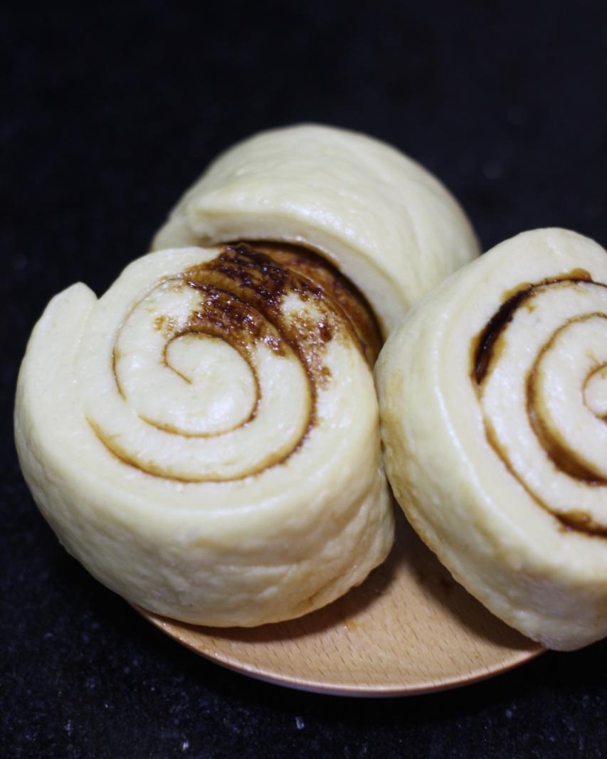 奶香红糖馒头
