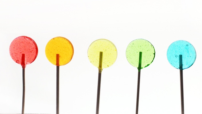 六一福利，彩虹复古棒棒糖的做法