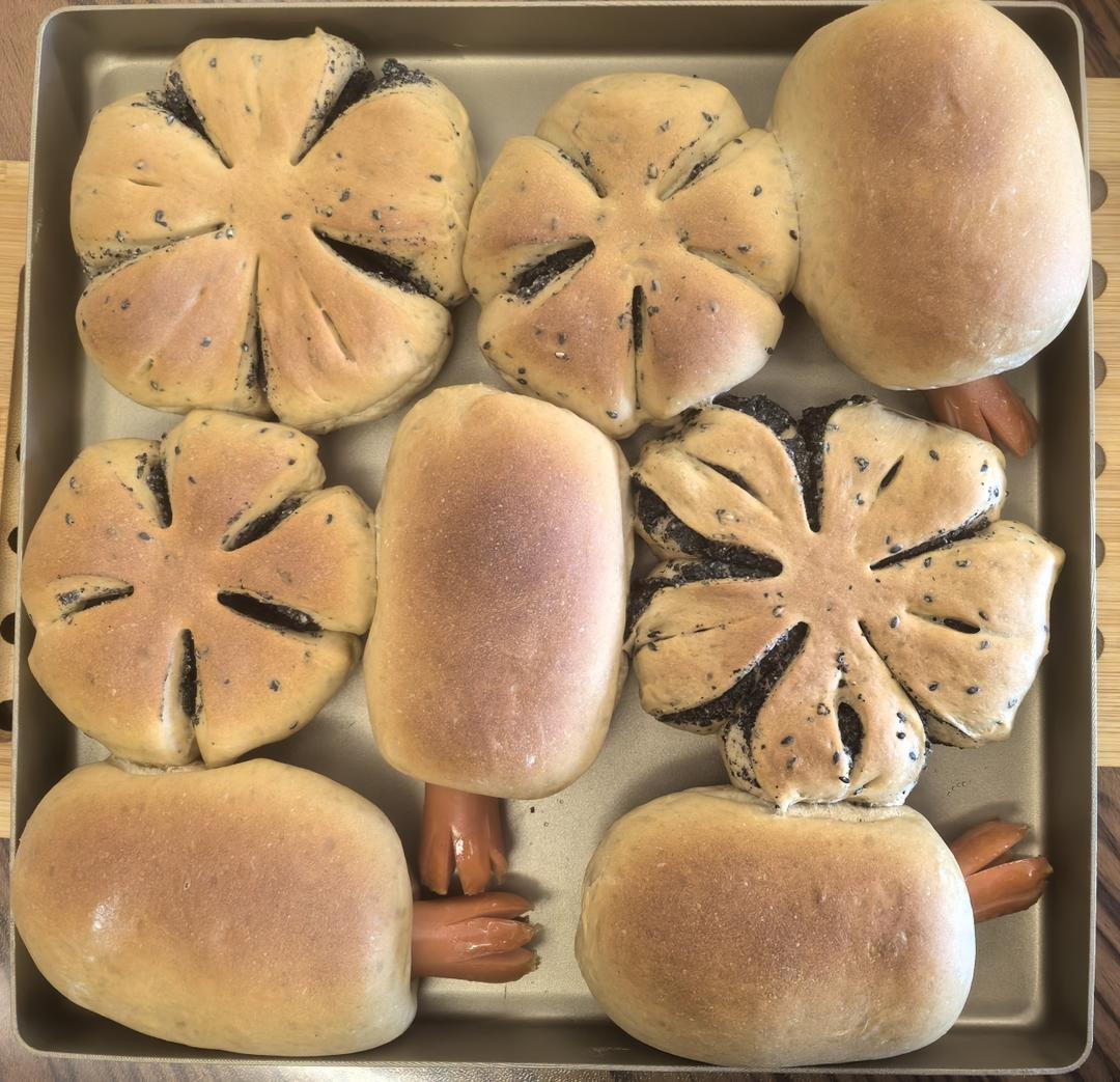 纯奶手撕吐司的做法 步骤1