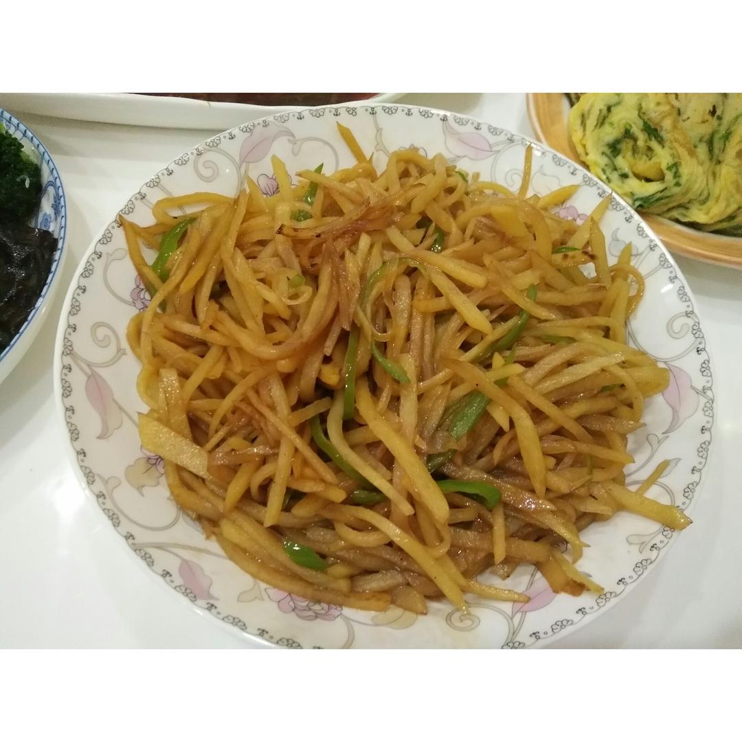 醋溜土豆丝